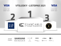 GianCarlo L‘Uomo Perfetto nominato negozio del mese in Visa Czech Top Shop