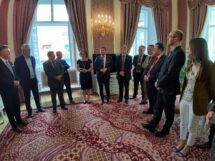 Il gruppo interparlamentare di amicizia tra l’Italia e la Repubblica Ceca ha incontrato gli esponenti della comunità italiana