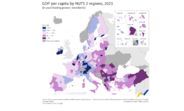 Praga era nel 2023 la quarta regione più ricca nell’UE