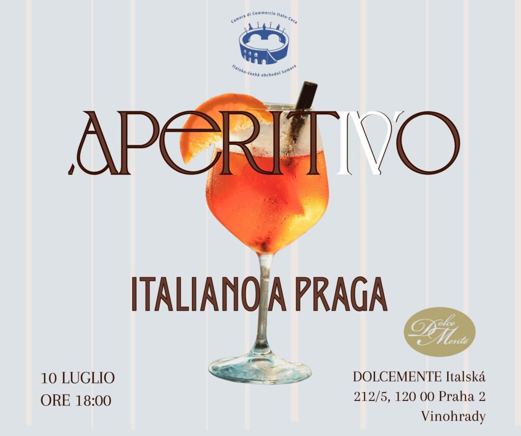 Aperitivo Estivo con CAMIC – Dolcemente Vinohrady