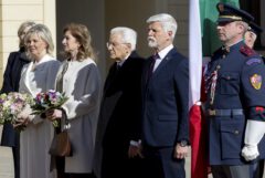 Il presidente Mattarella in visita in Repubblica Ceca