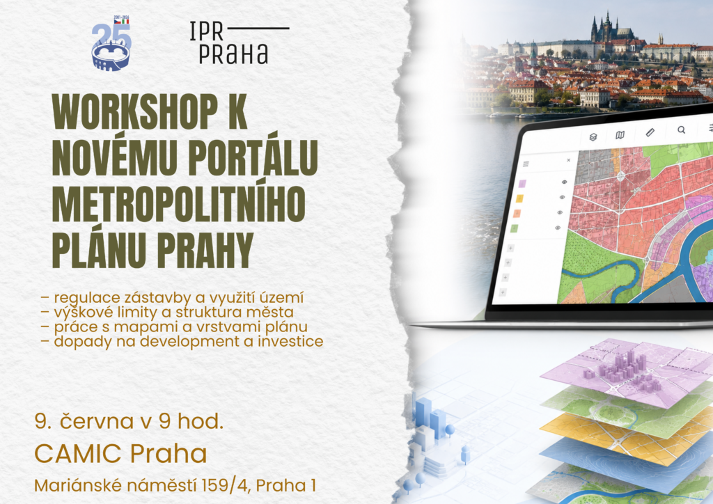 Praktický workshop k novému portálu Metropolitního plánu Prahy