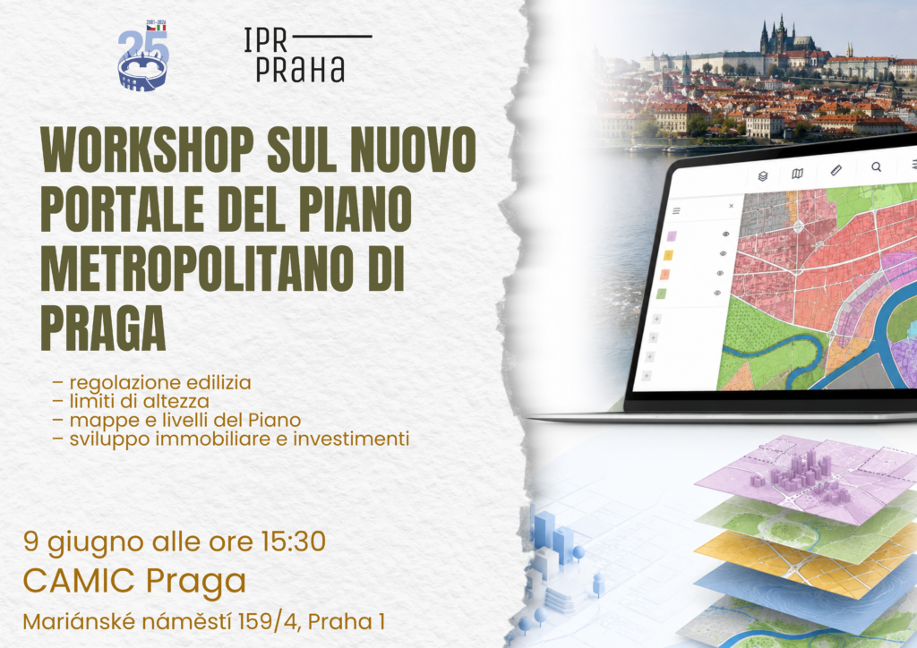 Sessione formativa sul nuovo portale del Piano Metropolitano di Praga