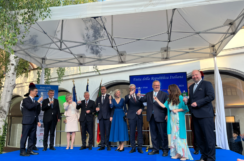 Il premier ceco Babiš alla Festa della Repubblica Italiana a Praga