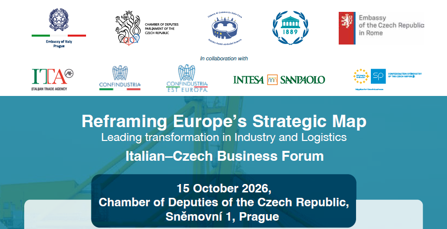 Italian-Czech Business Forum – Reframing Europe’s Strategic Map