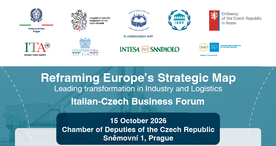 Italian-Czech Business Forum – Reframing Europe’s Strategic Map